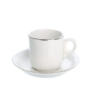 Coffee Cup Espresso Silver Line
