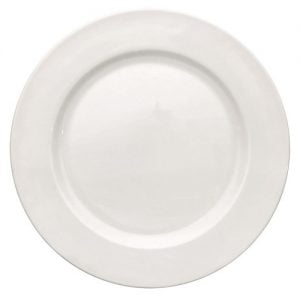 Buffet Plate 9" Plain White (packs of 10)
