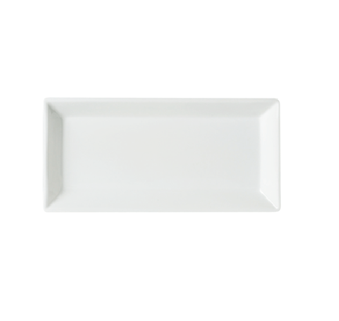 Dessert/Side Plate 9" Rectangular Plain White (packs of 10)