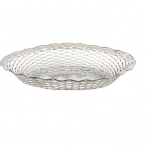 Oval Roll Basket Stainless Steel