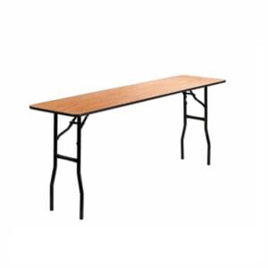 6ft x 1.5ft Wooden Trestle Table